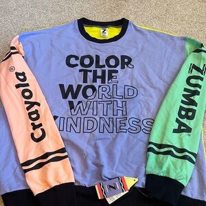 Zumba Fitness Pastel Crewneck Sweater